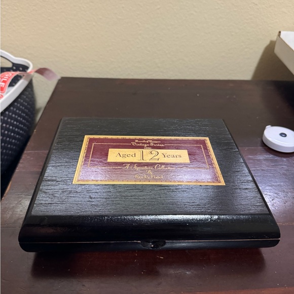 Vintage Wooden Cigar Box Rocky Patel  Vintage Robustos Series 9x6x2 - Picture 2 of 9